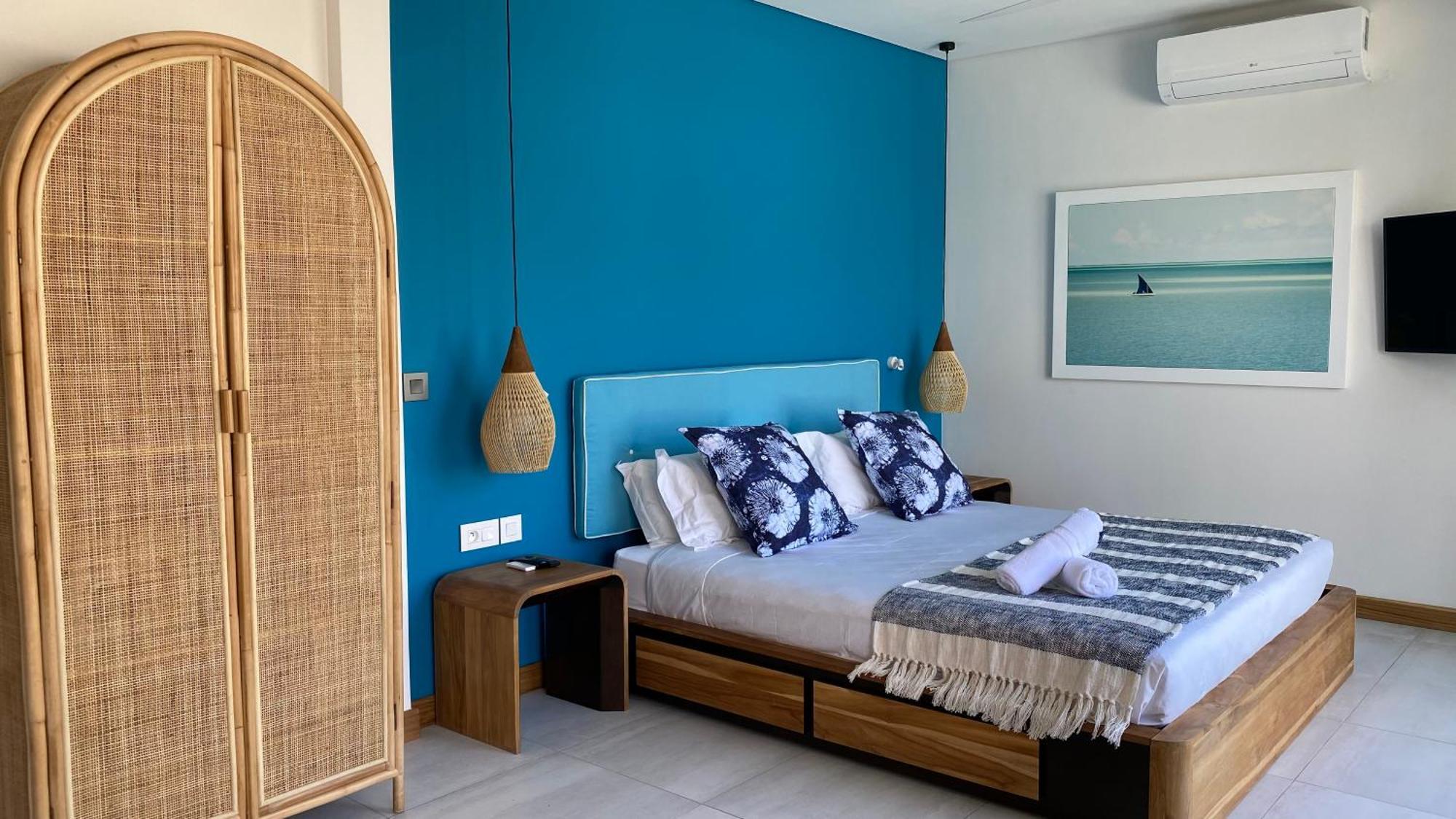 Blue Ocean Suites & Apartments Trou d'Eau Douce Exterior foto